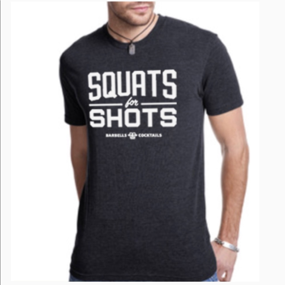 XL Squats for Shots T-shirt